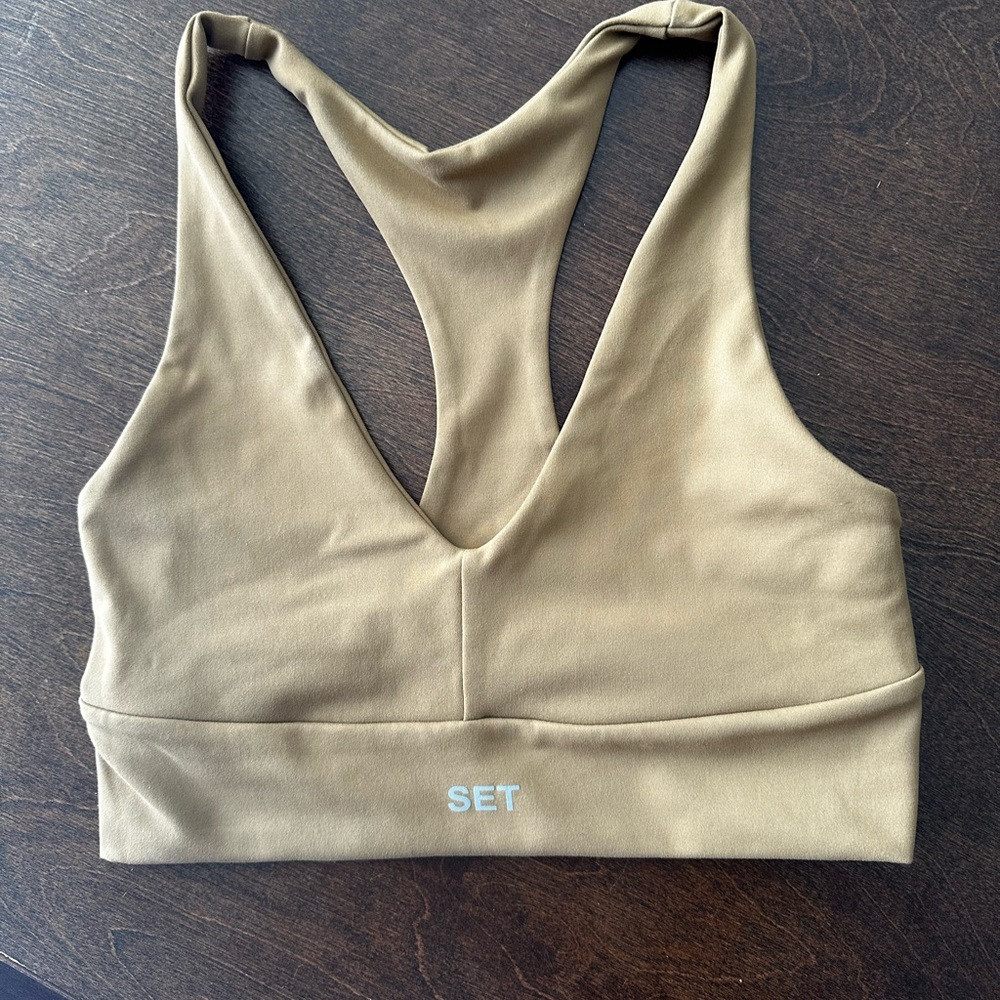 NWOT Set active Luxform racer V bra